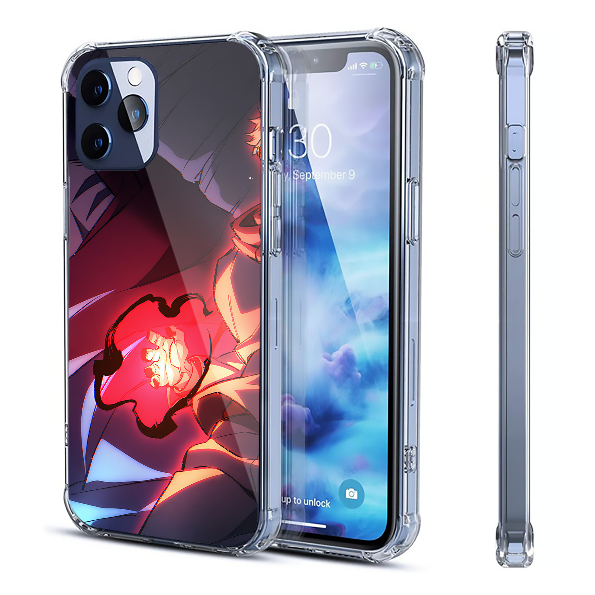 （画像用） SPY×FAMILY间谍家家酒 【iPhone 12シリーズ対応】透明スマホケース（クリアソフトケース）